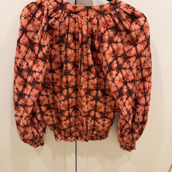 Anthropologie Porridge Clothing Orange Tie Dye - Picture 6 of 6